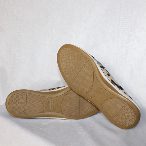 Coach Richelle Animal Print Loafers NWOB - Picture 5 of 6